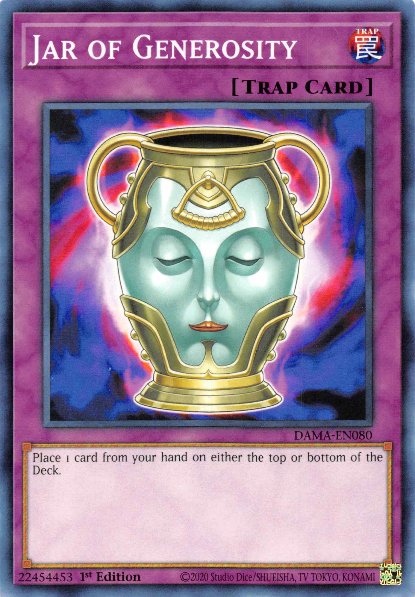 Jar of Generosity [DAMA-EN080] Common | Exor Games Dartmouth