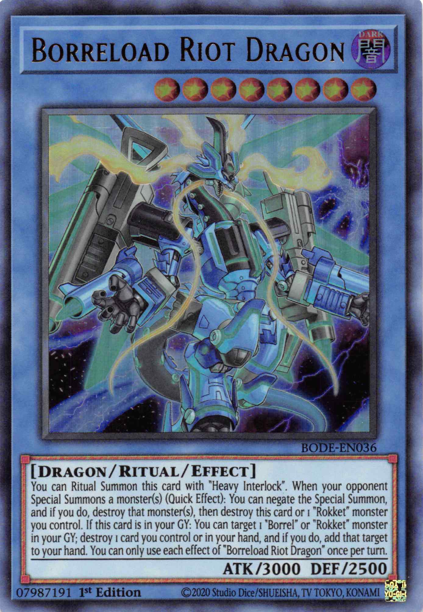 Borreload Riot Dragon [BODE-EN036] Ultra Rare | Exor Games Dartmouth