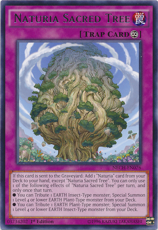 Naturia Sacred Tree [NECH-EN076] Rare | Exor Games Dartmouth