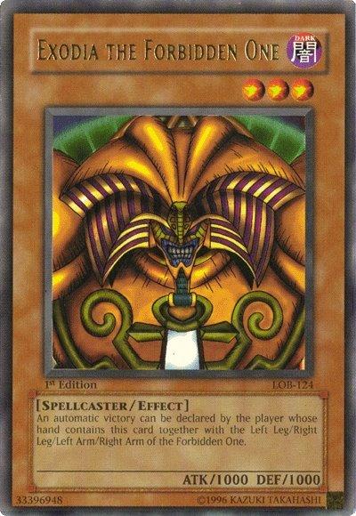 Exodia the Forbidden One [LOB-124] Ultra Rare | Exor Games Dartmouth