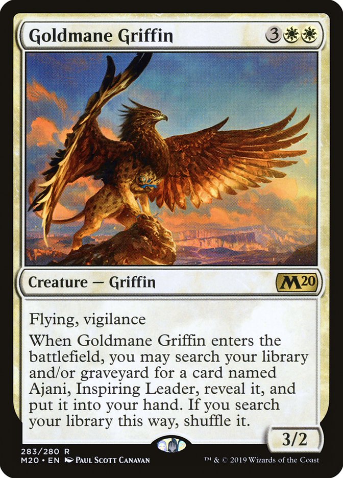Goldmane Griffin [Core Set 2020] | Exor Games Dartmouth