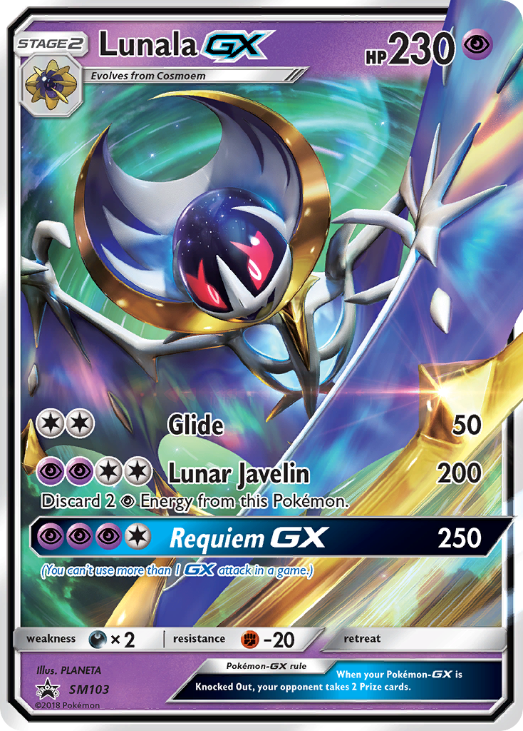 Lunala GX (SM103) [Sun & Moon: Black Star Promos] | Exor Games Dartmouth