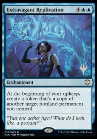 Extravagant Replication (Promo Pack) [Streets of New Capenna Commander Promos] | Exor Games Dartmouth