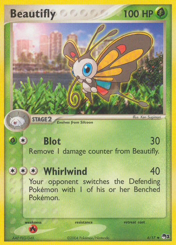 Beautifly (6/17) [POP Series 1] | Exor Games Dartmouth