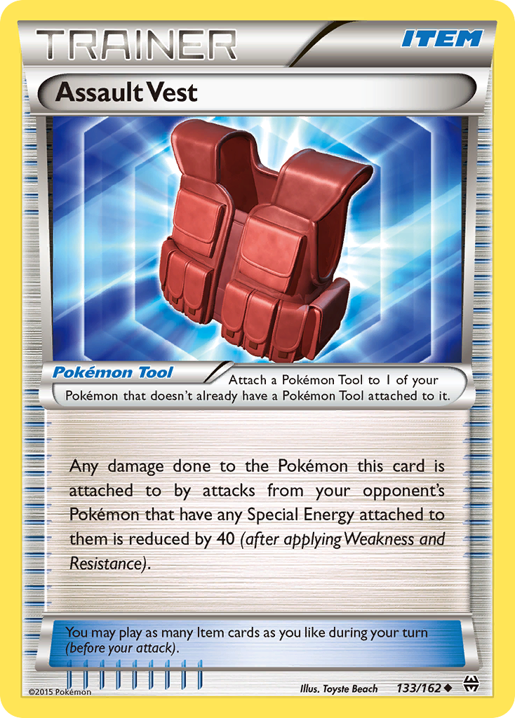 Assault Vest (133/162) [XY: BREAKthrough] | Exor Games Dartmouth