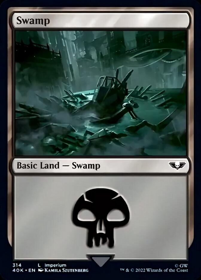 Swamp (314) [Universes Beyond: Warhammer 40,000] | Exor Games Dartmouth