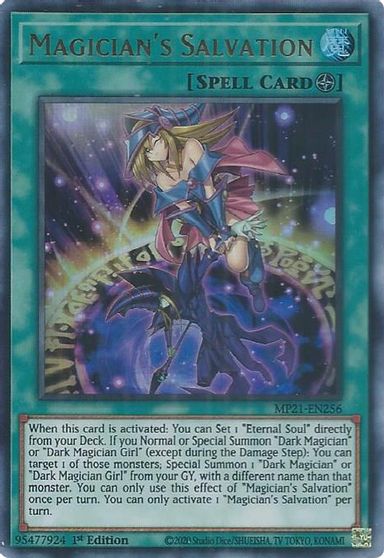 Magician's Salvation [MP21-EN256] Ultra Rare | Exor Games Dartmouth