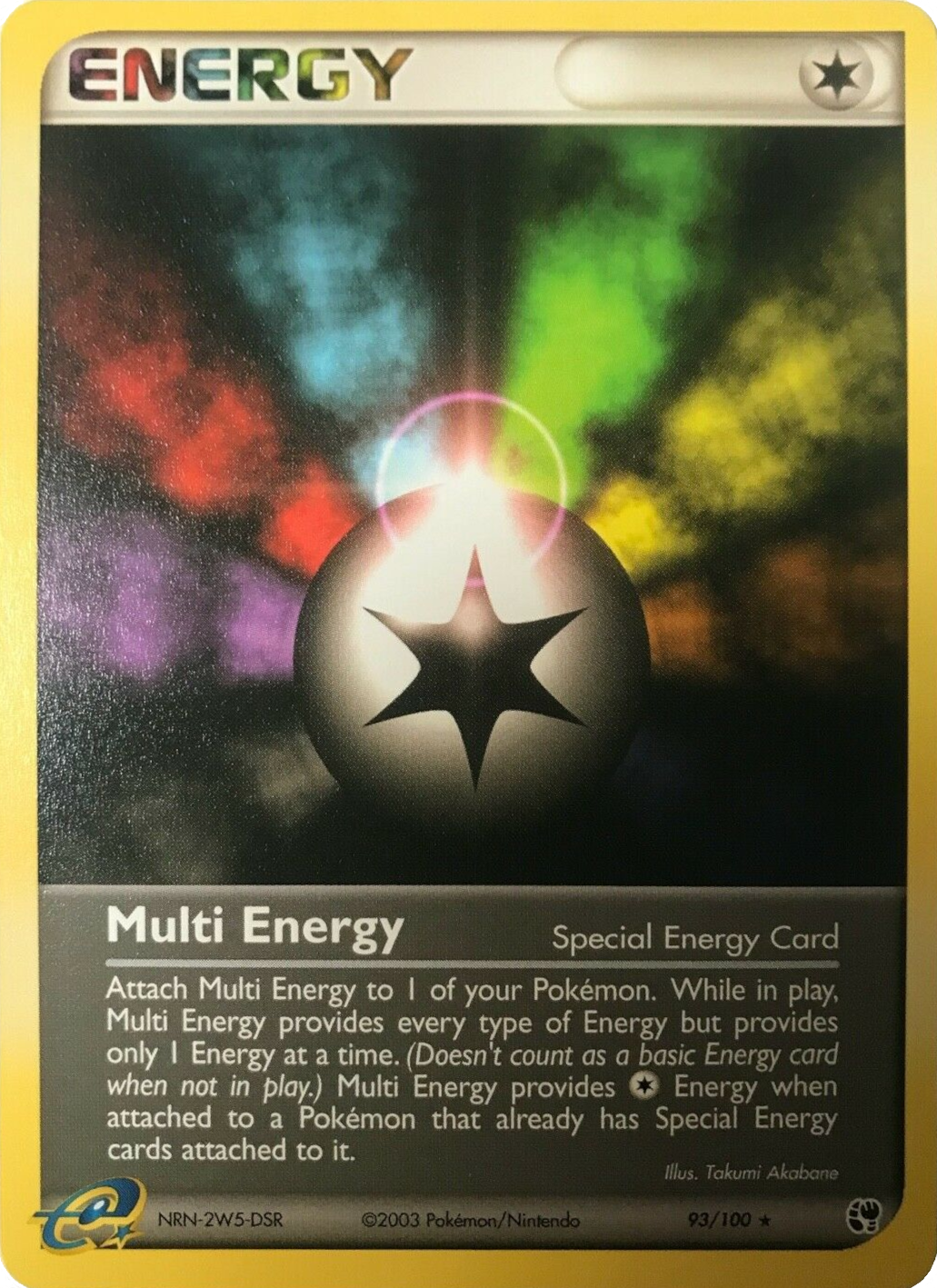 Multi Energy (93/100) (League Promo) [EX: Sandstorm] | Exor Games Dartmouth