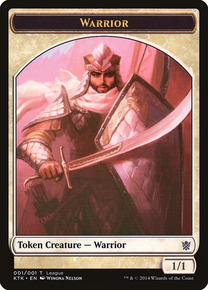 Warrior [League Tokens 2014] | Exor Games Dartmouth