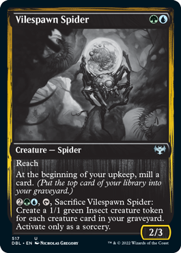 Vilespawn Spider [Innistrad: Double Feature] | Exor Games Dartmouth