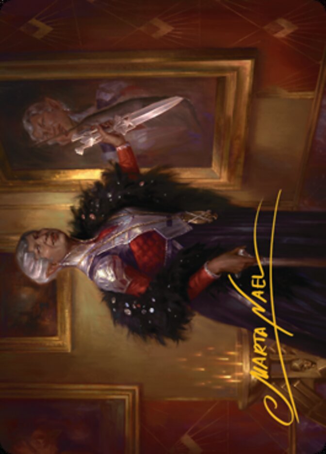 Evelyn, the Covetous Art Card (Gold-Stamped Signature) [Streets of New Capenna Art Series] | Exor Games Dartmouth
