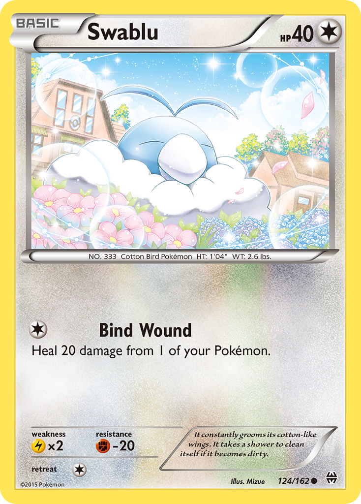 Swablu (124/162) [XY: BREAKthrough] | Exor Games Dartmouth