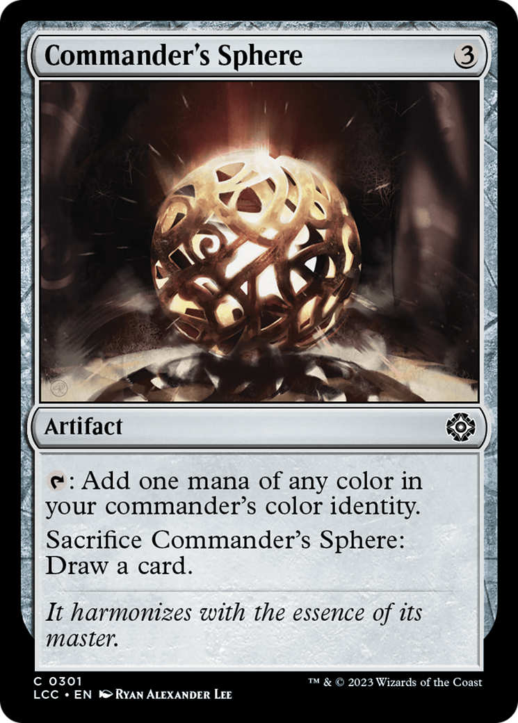 Commander's Sphere [The Lost Caverns of Ixalan Commander] | Exor Games Dartmouth