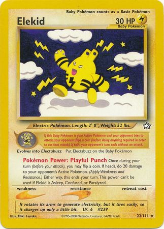 Elekid (22/111) [Neo Genesis Unlimited] | Exor Games Dartmouth