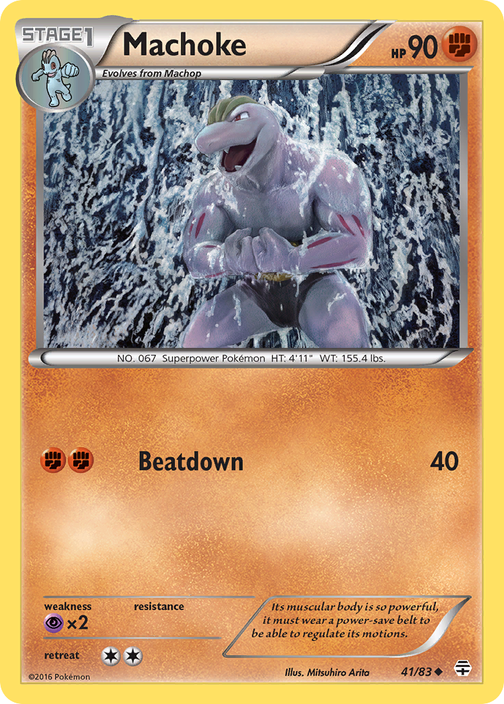 Machoke (41/83) [XY: Generations] | Exor Games Dartmouth