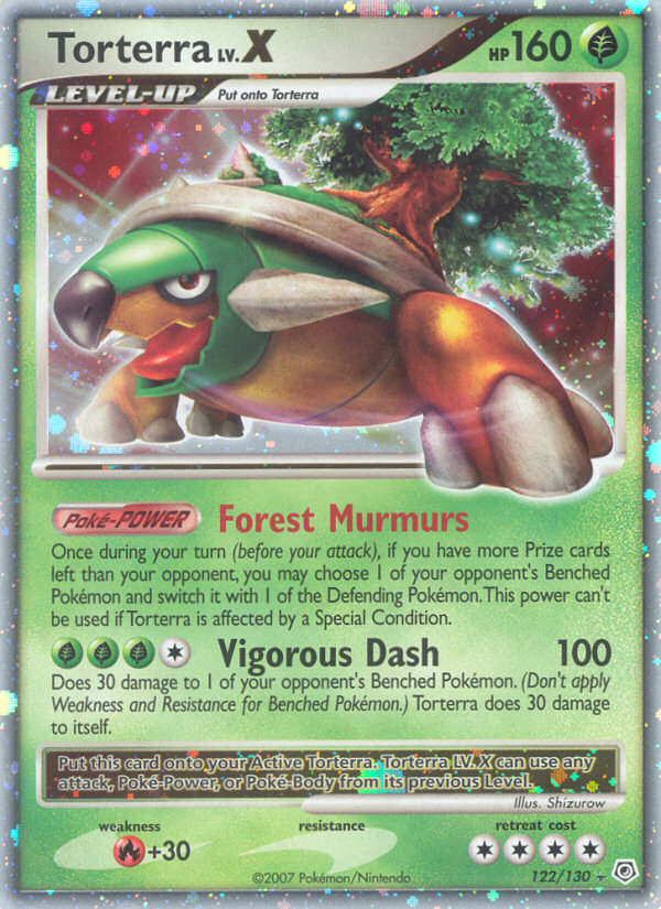 Torterra LV.X (122/130) [Diamond & Pearl: Base Set] | Exor Games Dartmouth