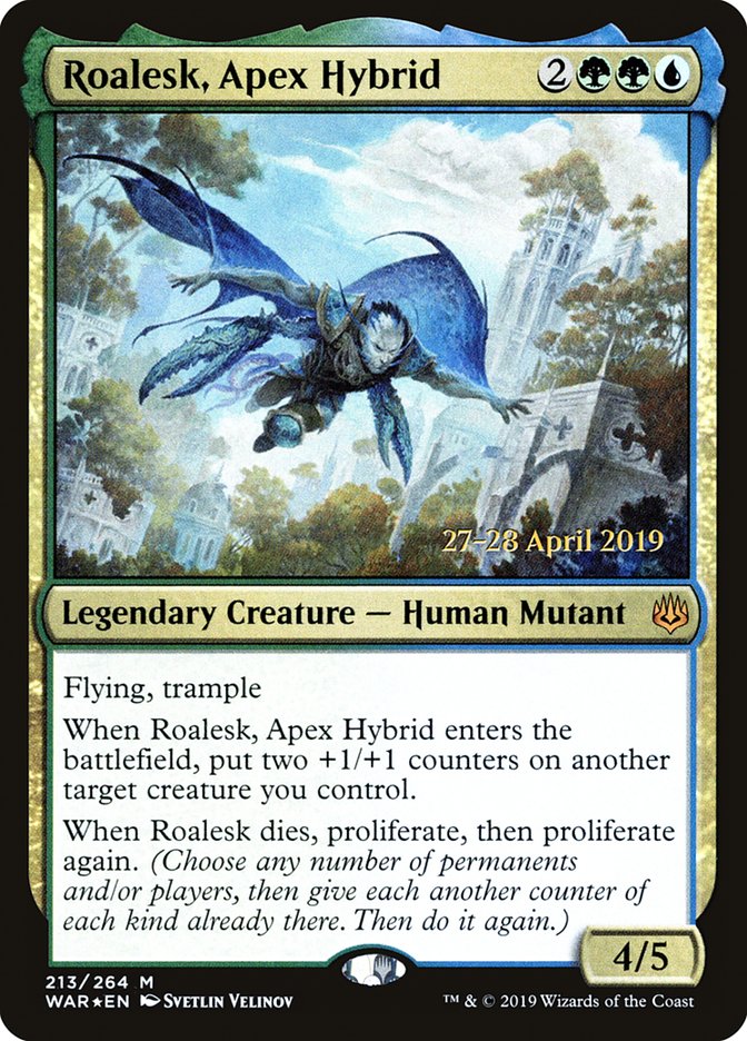 Roalesk, Apex Hybrid  [War of the Spark Prerelease Promos] | Exor Games Dartmouth