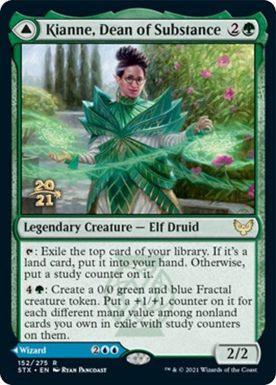 Kianne, Dean of Substance // Imbraham, Dean of Theory [Strixhaven: School of Mages Prerelease Promos] | Exor Games Dartmouth