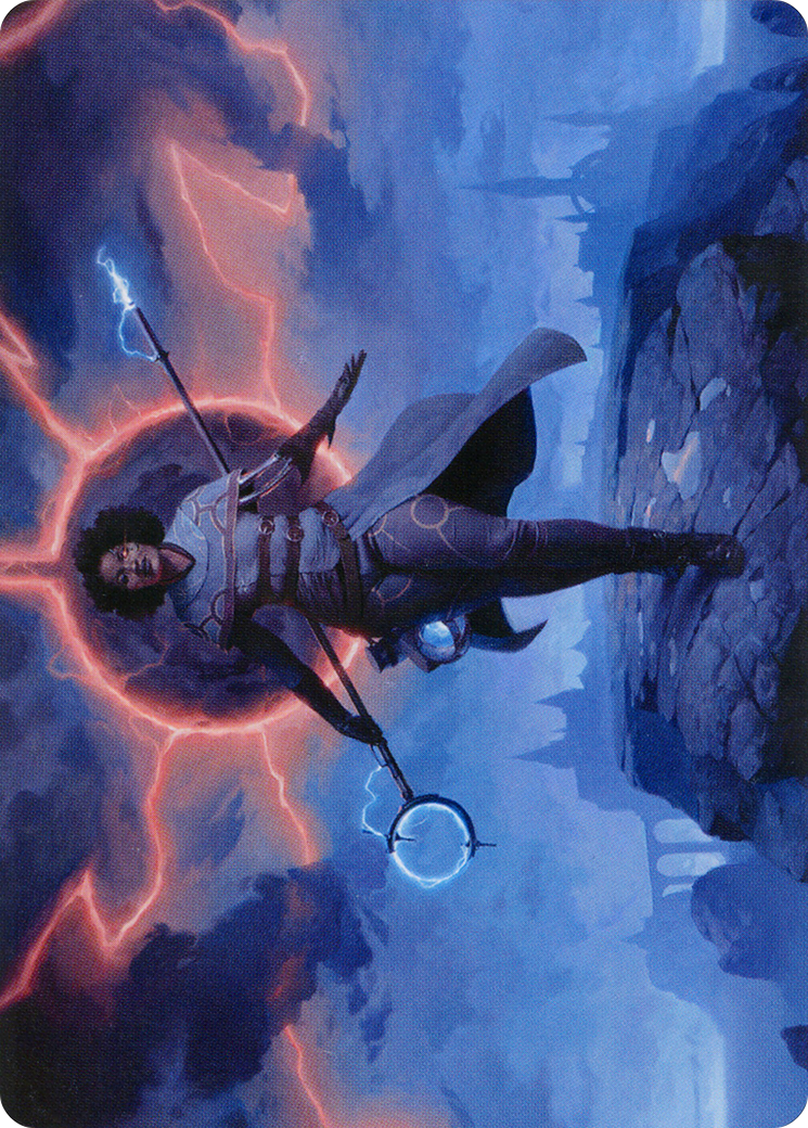 Rona, Herald of Invasion Art Card [March of the Machine Art Series] | Exor Games Dartmouth