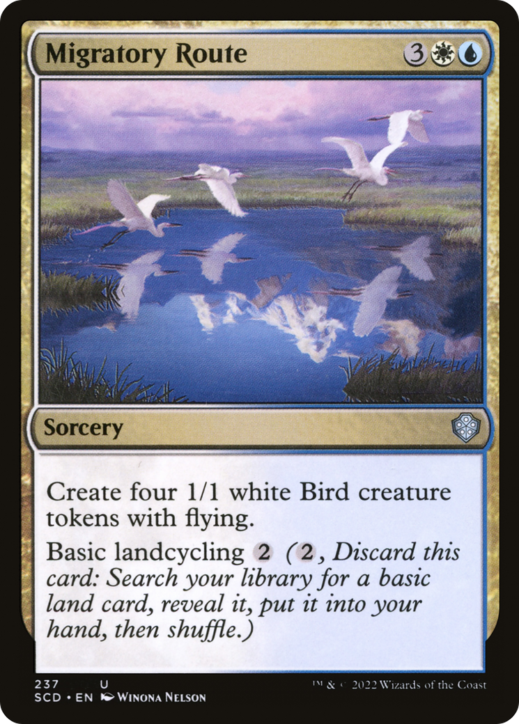 Migratory Route [Starter Commander Decks] | Exor Games Dartmouth