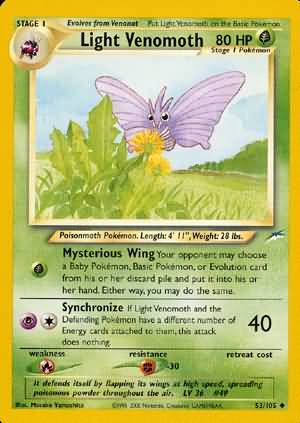 Light Venomoth (53/105) [Neo Destiny Unlimited] | Exor Games Dartmouth