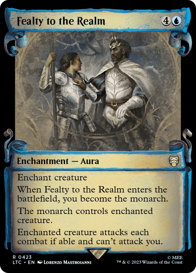 Fealty to the Realm [The Lord of the Rings: Tales of Middle-Earth Commander Showcase Scrolls] | Exor Games Dartmouth