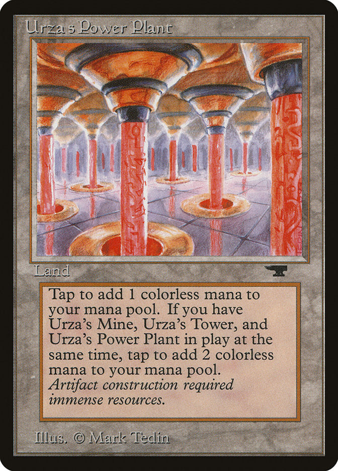 Urza's Power Plant (Red Columns) [Antiquities] | Exor Games Dartmouth