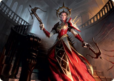 Bloodthirsty Adversary Art Card [Innistrad: Midnight Hunt Art Series] | Exor Games Dartmouth