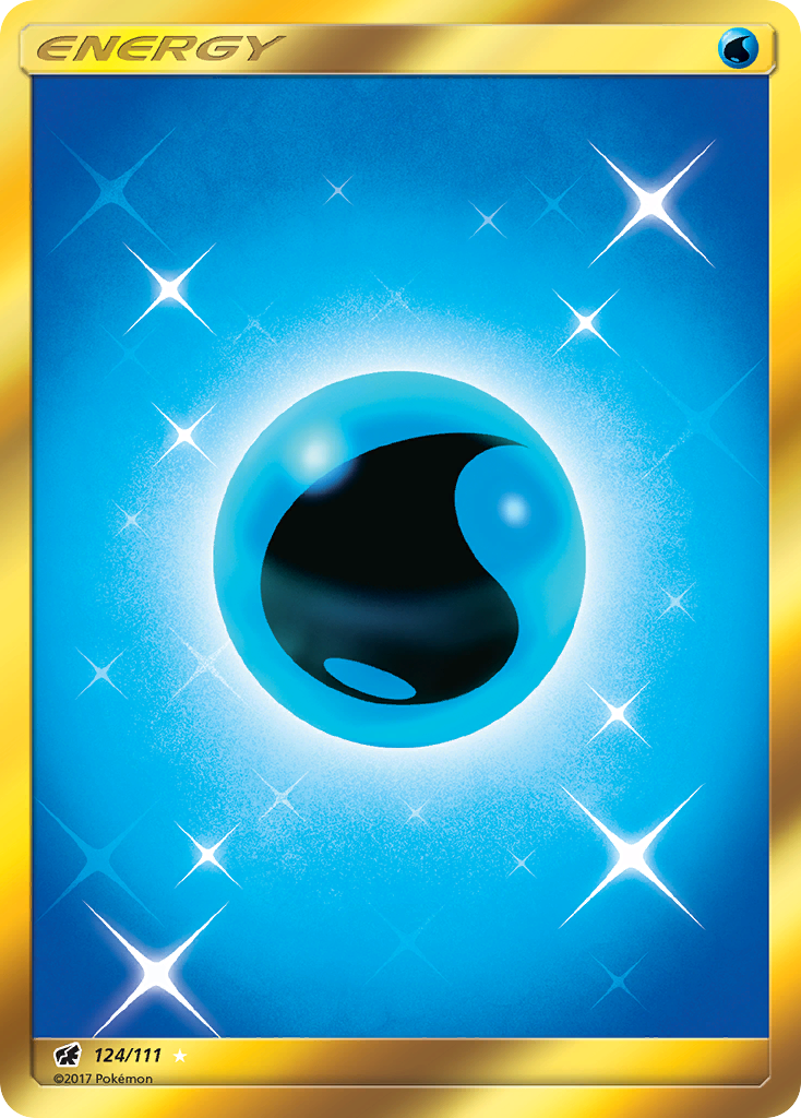 Water Energy (124/111) [Sun & Moon: Crimson Invasion] | Exor Games Dartmouth