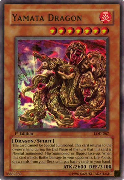 Yamata Dragon [LOD-067] Ultra Rare | Exor Games Dartmouth