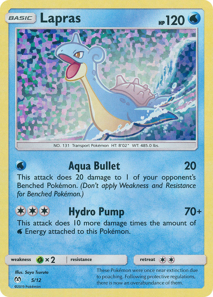 Lapras (5/12) [McDonald's Promos: 2019 Collection] | Exor Games Dartmouth