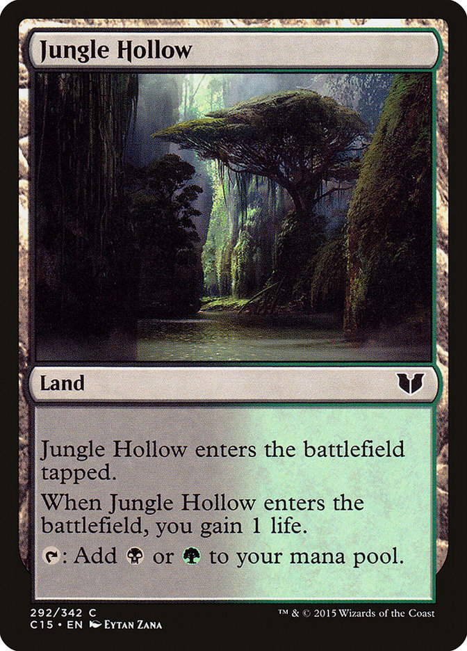 Jungle Hollow [Commander 2015] | Exor Games Dartmouth