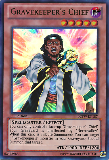 Gravekeeper's Chief [LCYW-EN187] Ultra Rare | Exor Games Dartmouth