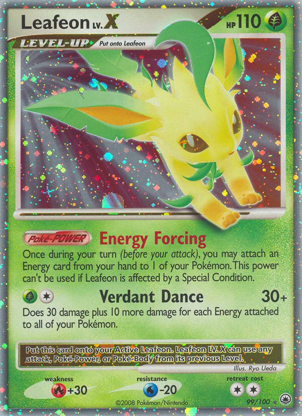 Leafeon LV.X (99/100) [Diamond & Pearl: Majestic Dawn] | Exor Games Dartmouth