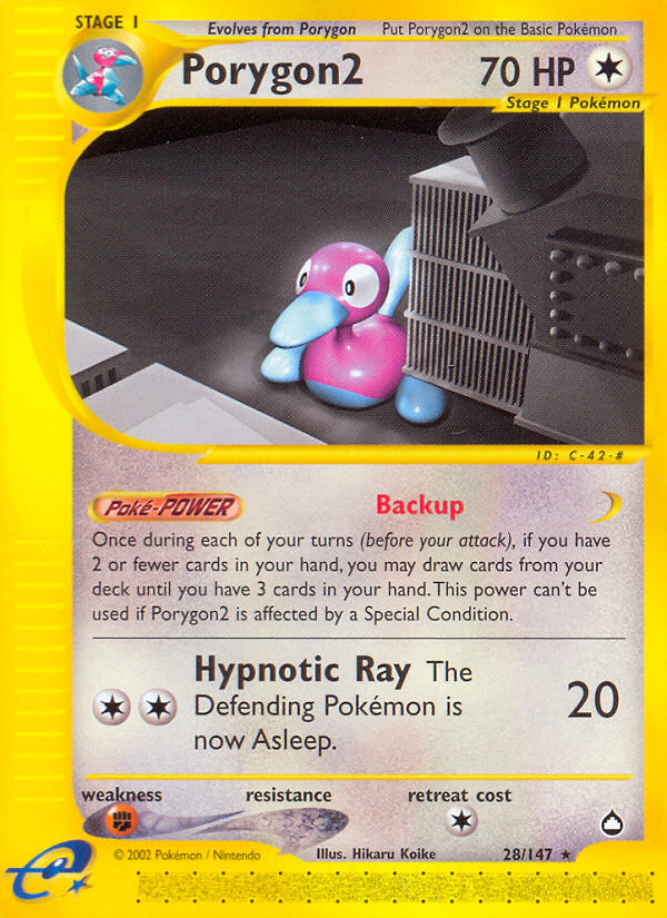 Porygon2 (28/147) [Aquapolis] | Exor Games Dartmouth