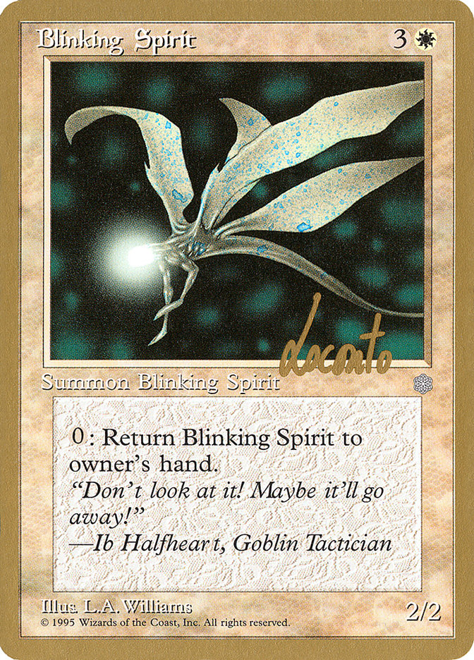 Blinking Spirit (Michael Loconto) [Pro Tour Collector Set] | Exor Games Dartmouth