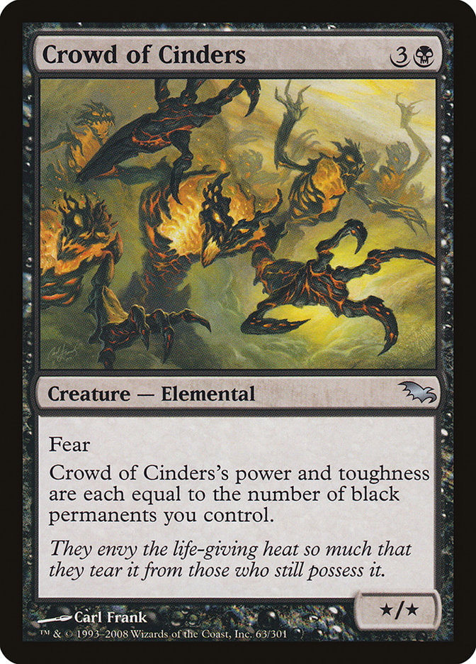 Crowd of Cinders [Shadowmoor] | Exor Games Dartmouth