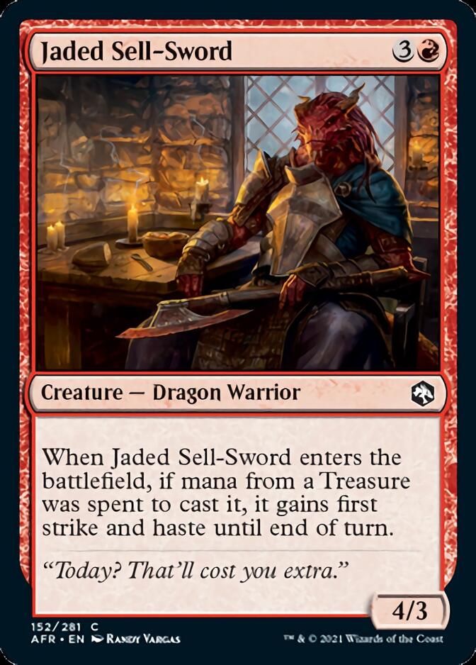 Jaded Sell-Sword [Dungeons & Dragons: Adventures in the Forgotten Realms] | Exor Games Dartmouth