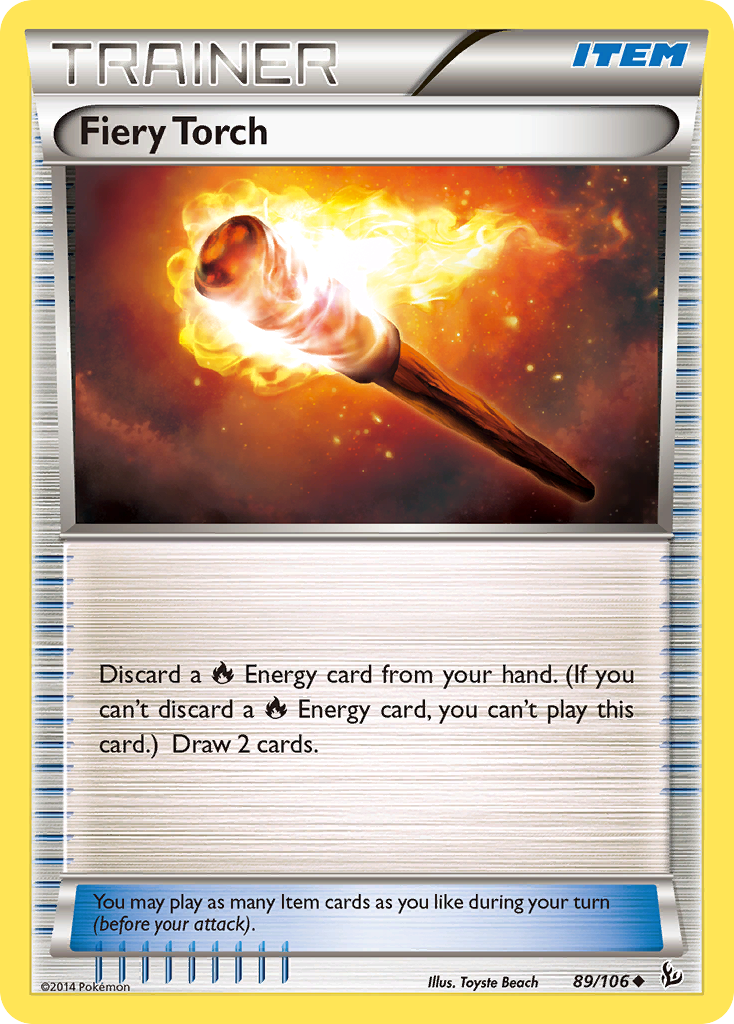 Fiery Torch (89/106) [XY: Flashfire] | Exor Games Dartmouth