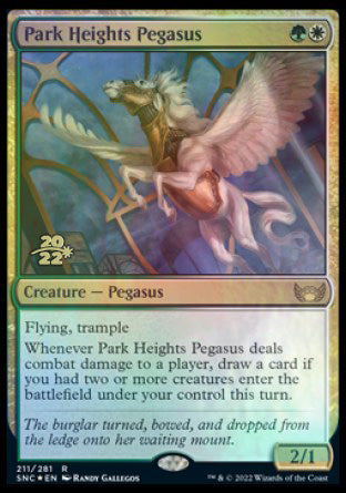 Park Heights Pegasus [Streets of New Capenna Prerelease Promos] | Exor Games Dartmouth