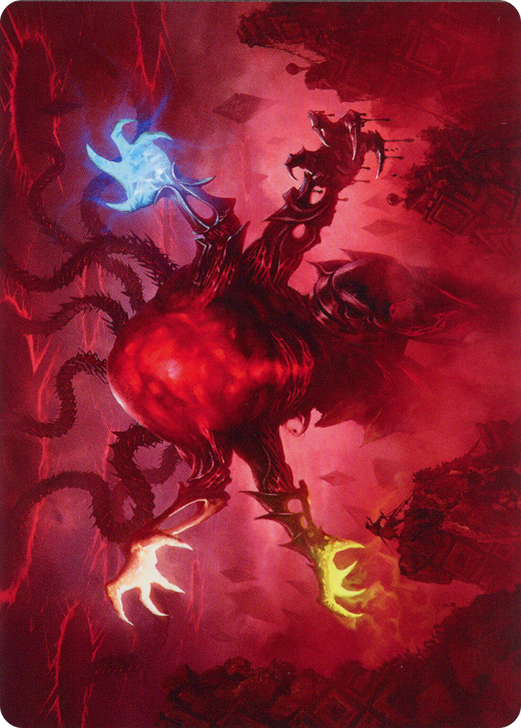 Omnath, Locus of All Art Card (51) [March of the Machine Art Series] | Exor Games Dartmouth