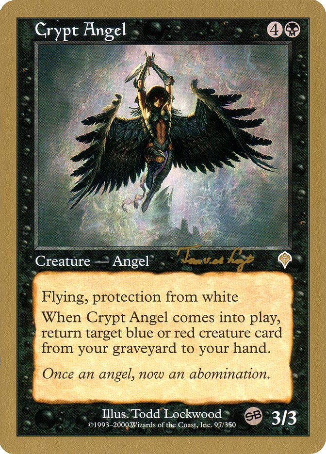 Crypt Angel (Tom van de Logt) (SB) [World Championship Decks 2001] | Exor Games Dartmouth