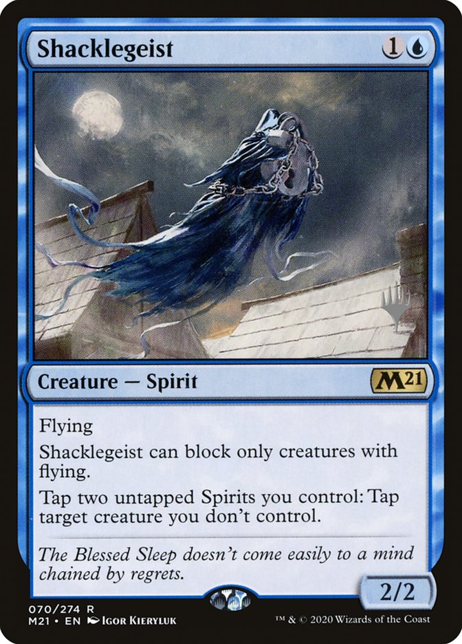 Shacklegeist (Promo Pack) [Core Set 2021 Promos] | Exor Games Dartmouth