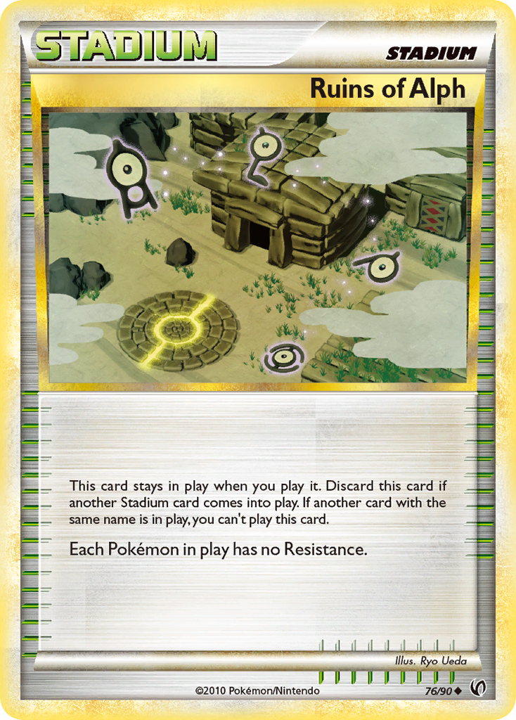 Ruins of Alph (76/90) [HeartGold & SoulSilver: Undaunted] | Exor Games Dartmouth