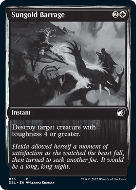 Sungold Barrage [Innistrad: Double Feature] | Exor Games Dartmouth