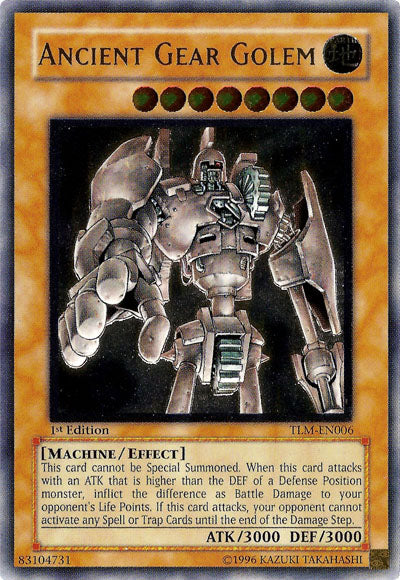 Ancient Gear Golem [TLM-EN006] Ultimate Rare | Exor Games Dartmouth