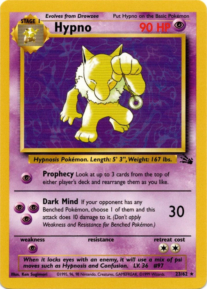 Hypno (23/62) [Fossil Unlimited] | Exor Games Dartmouth