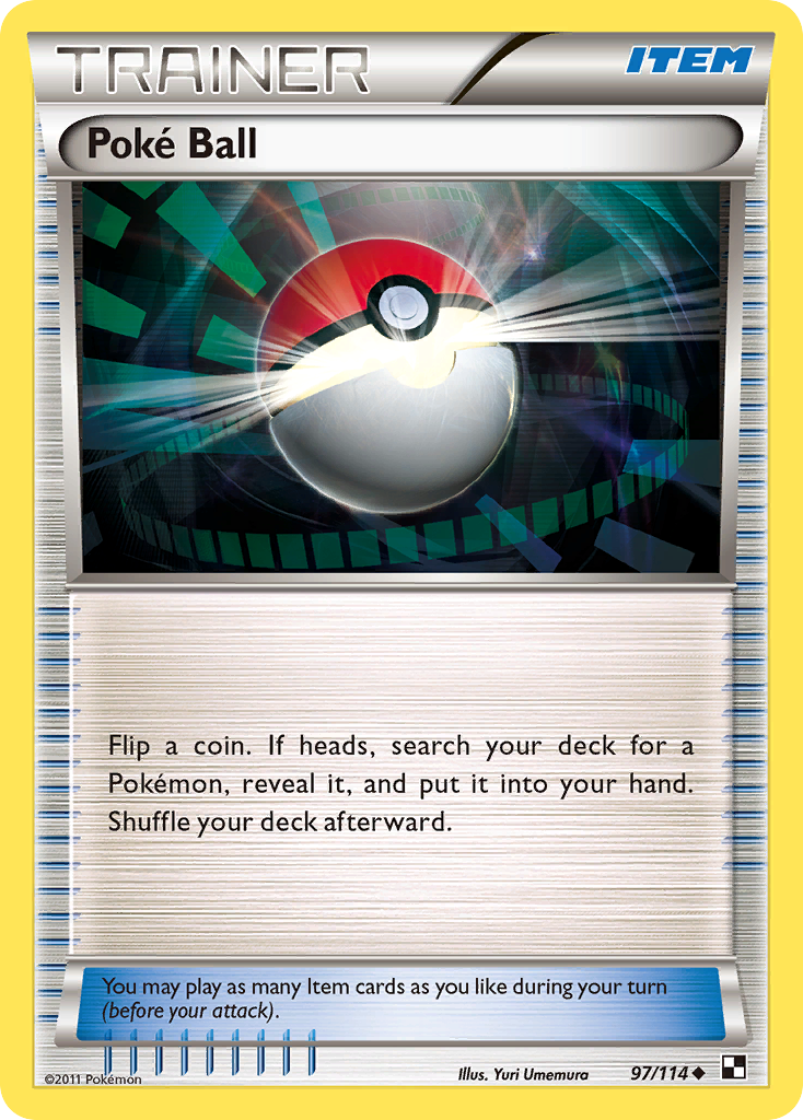 Poke Ball (97/114) [Black & White: Base Set] | Exor Games Dartmouth