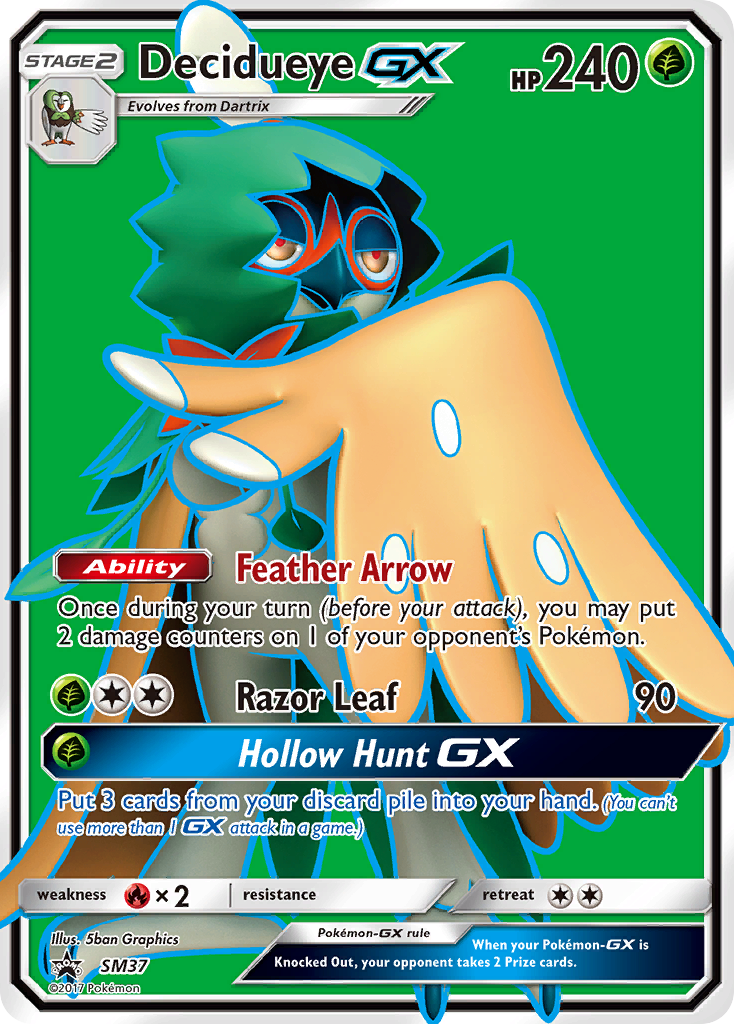 Decidueye GX (SM37) [Sun & Moon: Black Star Promos] | Exor Games Dartmouth