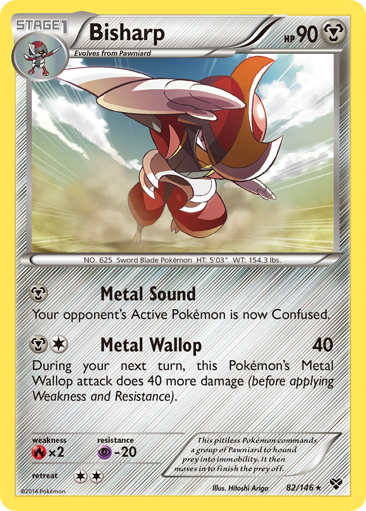 Bisharp (82/146) [XY: Base Set] | Exor Games Dartmouth